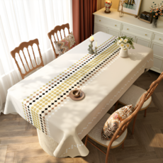 Mamiru花樣防水桌布餐墊, 1個, 140 x 180 cm, 設計 12