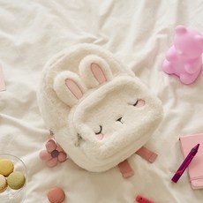 Modern House Bunny Friends柔軟毛絨後揹包