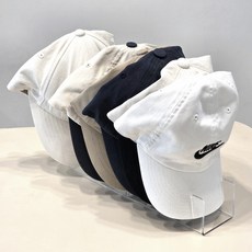 Ju and Ji 壓克力帽子分格收納整理架展示架, 透明, 2個