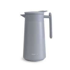 MUDITA 真空不鏽鋼保溫水壺, 860毫升, 灰色的