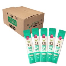 요고펫푸드 요고 캣 퓨레스틱 짜먹는 간식, 혼합맛(연어/황태), 12g, 100개