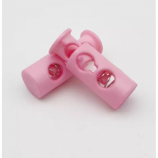 Misoroun 橢圓形繩長調節扣 24 x 9 x 4.5 mm, 粉紅色, 5個