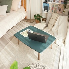 스토리퍼니쳐 국내생산 E0 LPM 6단높이조절 심플 테이블, 무광 터키쉬그린