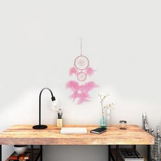 더자카 LED 무드등 드림캐쳐, 더블링핑크