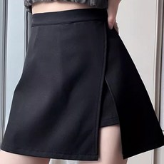 Goodif 女款高爾夫A字鬆緊帶短裙