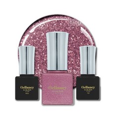 Looks bio Bellancy凝膠美甲一步膠+底膠+封層膠組, 1組, Bellancy Base 10ml+SN-11 10ml+Belanche Top 10ml