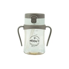 MODU'I MODU'I一鍵式吸管水杯, 米色, 200ml, 1個