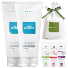 LORDELIA 保濕護髮精華 200ml 2入+綜合洗護組 30ml 3入, 1套