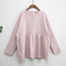 iyaan 孕婦針織排扣長袖上衣