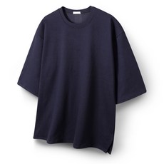 해리슨 남성용 오버핏 무지 라운드 7부 티셔츠 HA-1009 WOD1026