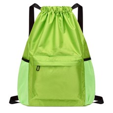 雙背束口袋, TYPE 02 綠色, 1個