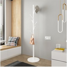 現代立式衣架, 白色