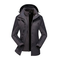 女性雙色戶外防風外套 LK 535