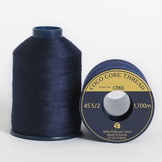 COTTONVILLE Coco Thread 優質縫紉線 45S/2 1700m, C066, 2入