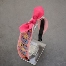 핸날 여아용 스마일 바글바글 반다나 머리띠