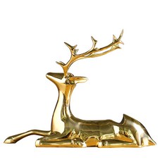 Mampiseu金色鹿室內裝飾酒架, 黃金, 1個
