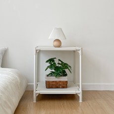 Living Happy Bank 基本款層架, 白色, 2層