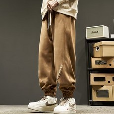 男款DM Flow鬆緊束口褲