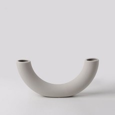 SongSongSong市集 陶瓷花瓶 拱形, 灰色