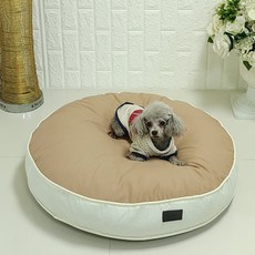 寵物 Dooki Pet 牛津馬卡龍坐墊, 棕色, 1個