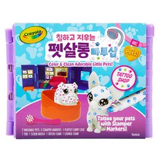 크레욜라 펫살롱 타투샵 시즌2 컬러마카세트 랜덤발송, 1세트