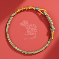 붓다베스트 액운막이 삼재 행운의 12간지 띠별 길이 조절 가능 매듭팔찌