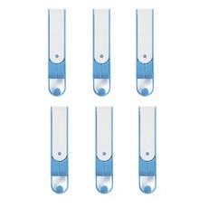 Gomji Home 浴室 衣櫃 陽台 玄關 多用途 簡約 壁掛架, 6個, 藍色