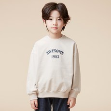 Justin23 Junior 兒童Awesome大學T