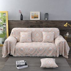 마켓에이 풀커버 릴리스 셔닐 패브릭 쇼파커버, TYPE3, 1개