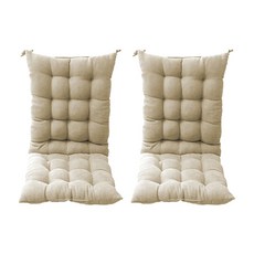 Block Mart 餐桌椅坐墊 靠墊 2入, 米色