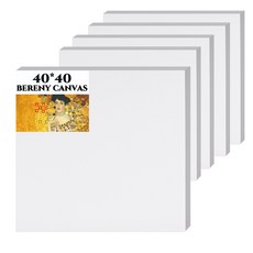 Bernate 棉質畫布 美術畫板 40*40cm, 5個