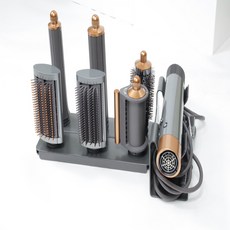 Atex股份有限公司 新款美髮造型器相容支架 6針套組, 深灰色, 1套