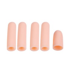 矽膠手指保護套 包覆式亮采 5件組, 1套