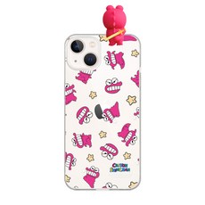 짱구는못말려 짱구와영웅들 투명젤리 피규어 휴대폰 케이스