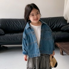 BabyMax 兒童款 Kani 基本款丹寧夾克