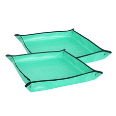 다용도 분갈이 매트, 녹색, 2개