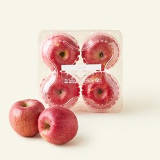 프레샤인 고당도 사과 4입, 1개, 1.2kg