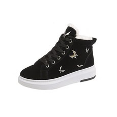 엘쏘 소프트 라운드 풍성한 안감 하이탑 스니커즈