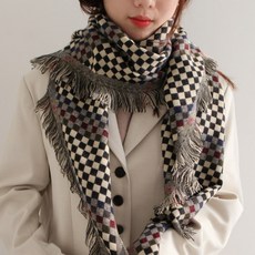 Vavisoo New Chess 三角披肩圍巾