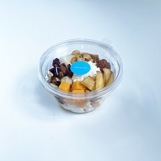 Tinapicnic 沙拉杯一次性外帶盒 + 天空藍貼紙套組, 20套