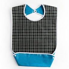 Dienil 成人防水按扣圍兜 M, 綠色, 1個