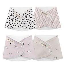 ggoom duboo 印花圍兜4件組