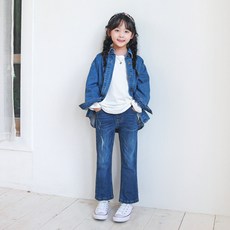 제이키즈 여아용 에이든 스판 데님팬츠 J6869