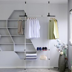 누구나 퀵 행거 102 선반, 화이트, 1개