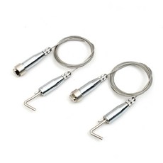 吊圖鋼索掛勾 L號, 2個