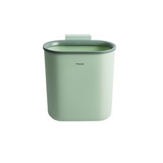 모어디어 주방 싱크대 부착 음식물쓰레기통 7.5L, 그린