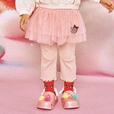 Pink Dragon 條紋蛋糕內搭褲裙 P1