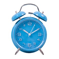 圓形彩色鬧鐘, 藍色