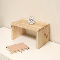 양지가구 원목 양발이 선반 310, 삼나무, 1단