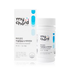 mychord 魚骨鈣和維生素D錠, 120顆, 1罐